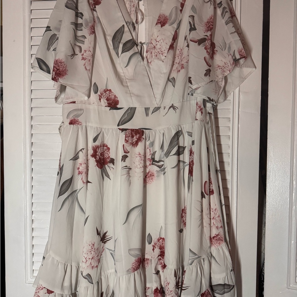 Flower Print Dress